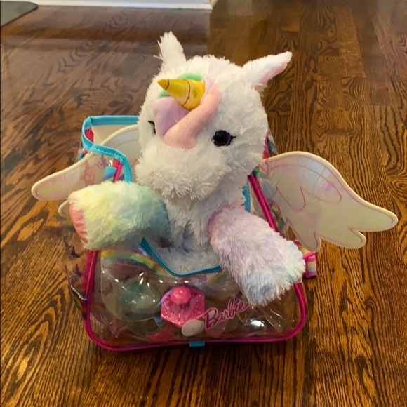 barbie unicorn backpack